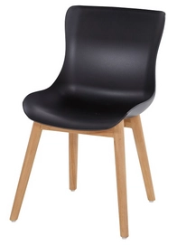Tuinstoel Hartman Sophie Dining Teak Carbon Black Natural (set van 2)