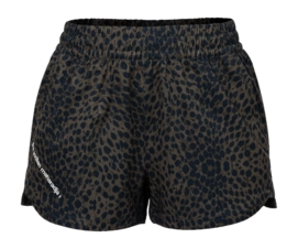 Tennisbroek The Indian Maharadja Women Leopard Short Night Blue