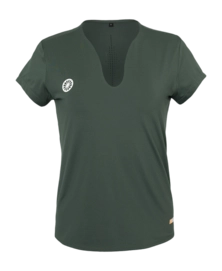 Tennis Shirt The Indian Maharadja Women Breeze Tee Forest Green