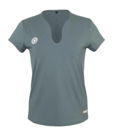 Tennis Shirt The Indian Maharadja Women Breeze Tee Pewter Grey
