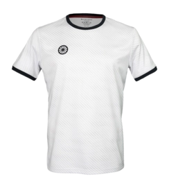 Tennisshirt The Indian Maharadja Herren Pique Printed Tee Bright White
