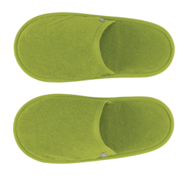 Frottee Badeslipper Abyss & Habidecor Amigo Apple Green