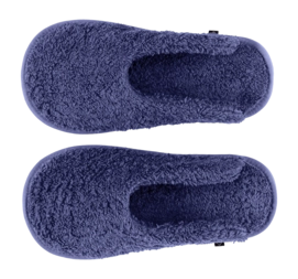 Frottee Badeslipper Abyss & Habidecor Super Pile Cadette Blue