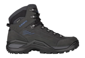 Wanderschuhe Lowa Renegade Evo GTX Mid Wide Herren Anthracite/Steel Blue