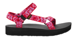 Sandals Teva Women Midform Universal Neon Floral Pink Purple