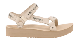 Teva Women Midform Universal Studded Coconut White Pepper