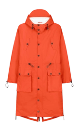 Regenmantel Maium Light Weight Parka Unisex Shocking Orange