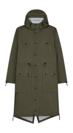 Regenjas Maium Unisex Light Weight Parka Army Green