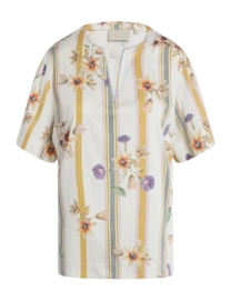 Pyjamashirt Essenza Lily Amare Damen Vanille
