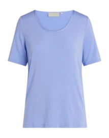 Pyjamashirt Essenza Julot Uni Damen Lavendelblau