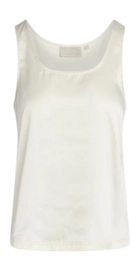 Pyjamashirt Essenza Shelby satin Uni Damen Vanille