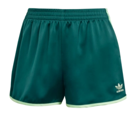 Short Adidas Women Adicolor 3-Stripes Sprinter Collegiate Green / Semi Green Spark