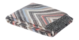 Plaid Missoni Chevron Black Multicolor