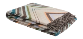 Tagesdecke Missoni Chevron Brown Multicolor