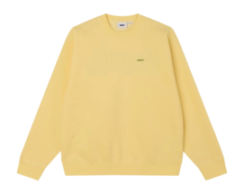 Crewneck Obey Men Further Wisdom Pale Banana