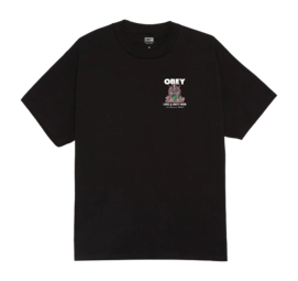 T-Shirt Obey Men Love & Unity Now Black