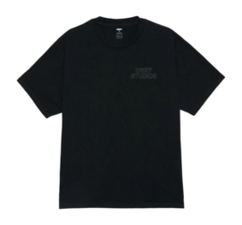 T-Shirt Obey Men Studios Outline Pigment True Vintage Black