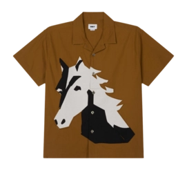 Shirt Obey Men Beau Woven Breen Multi