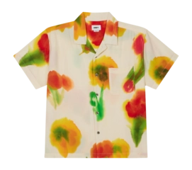 Shirt Obey Men Kinney Woven Cream Multi
