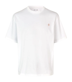 T-Shirt Samsoe Samsoe Unisex Sawandering Weiß Wandering