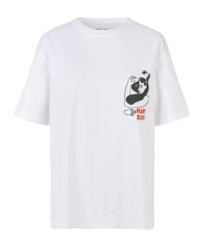 T-Shirt Samsoe Samsoe Unisexe Saheart White Heart