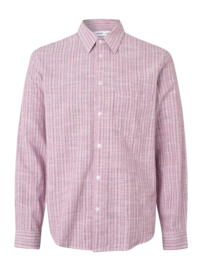 Shirt Samsoe Samsoe Men Liam FP Orchid Haze St.