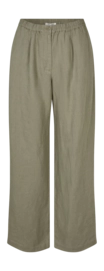 Pantalon Samsoe Samsoe Femme Satove Vetiver
