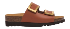 Slipper Scholl Monterey 2 Straps Damen Synthetic Camel