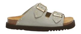 Slipper Scholl Women Beatriz Suede Sage Gold