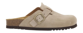 Clog Scholl Fae Suede Sp Damen Dark Beige