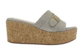 Sandales à Talon Scholl Femme Janelle Suede Sage