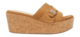Sandales à Talon Scholl Femme Janelle Suede Cognac
