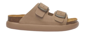 Slipper Scholl Women Noelle Chunky Suede Q Dark Beige