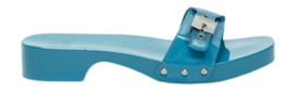 Tongs Scholl Women Pescura Cameron Patent Leather Petrolio