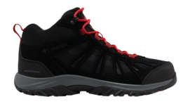Wandelschoen Columbia Men Redmond III Mid Waterproof Black Mountain Red