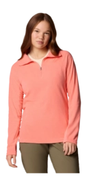 Ski Sweatshirt Columbia Women Glacial IV 1/2 Zip Alpenglow