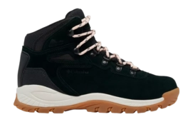 Walking Boots Columbia Women Newton Ridge Plus Waterproof Amped Black Blush Rose