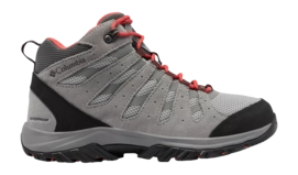 Chaussures de Randonnée Columbia Femme Redmond III Mid Imperméable Steam Red Coral 25