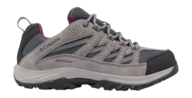 Walking Boots Columbia Women Crestwood Waterproof Graphite Wild Iris