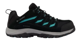 Wandelschoen Columbia Women Crestwood Waterproof Black Teal