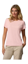 T-Shirt Columbia Women Zero Rules Light SS Crew Pink Sand