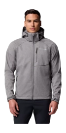 Jas Columbia Men Cascade Ridge III Softshell Charcoal Heather