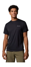 T-Shirt Columbia Men Zero Rules Light SS Crew Black