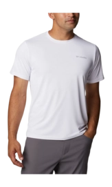 T-Shirt Columbia Men Columbia Hike Crew White