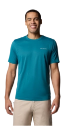 T-Shirt Columbia Men Columbia Hike Crew River Blue Heather
