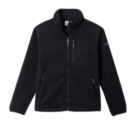 Vest Columbia Youth Fast Trek IV Fleece Full Zip Black