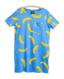 T-Shirt Dress SNURK Women Banana Blue
