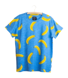 T-Shirt SNURK Unisex Banana Blue