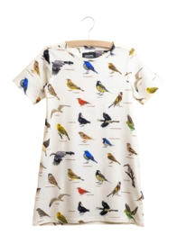 T-Shirt Dress SNURK Kids Bird Watching