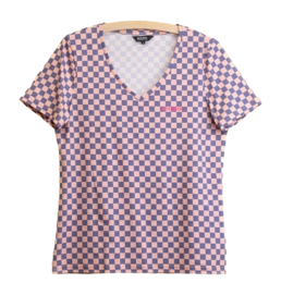 T-Shirt V-Neck SNURK Women Check